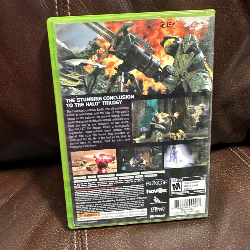 Halo 3‎ Microsoft Xbox 360 with Manual, 2007, Tested